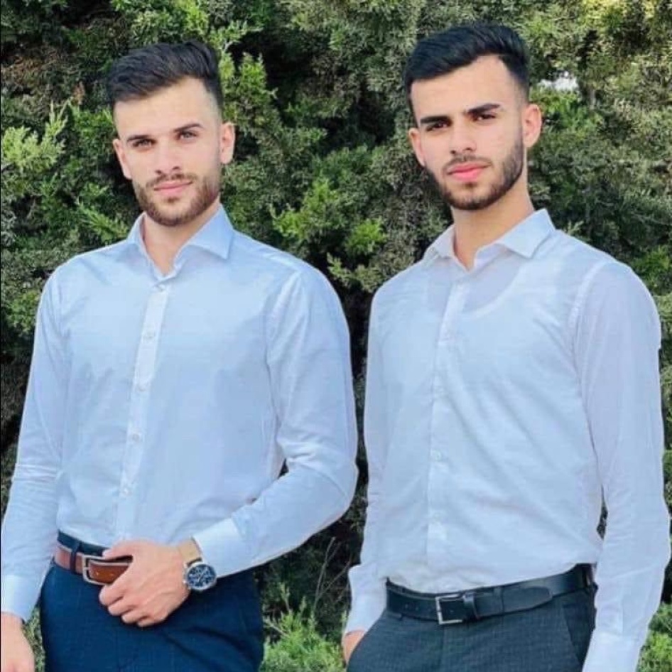ג'וואד רימאווי (משמאל), בן 22, וזאפר רימאווי, בן 19, 6 באוגוסט 2022  